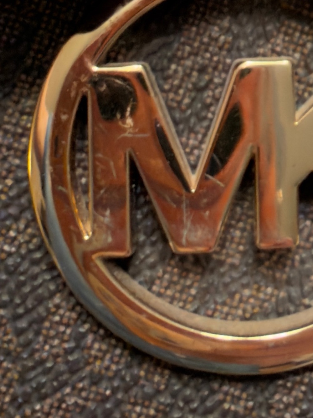 MICHAEL KORS Hayes Medium Brown Leather Backpack - Picture 16 of 16